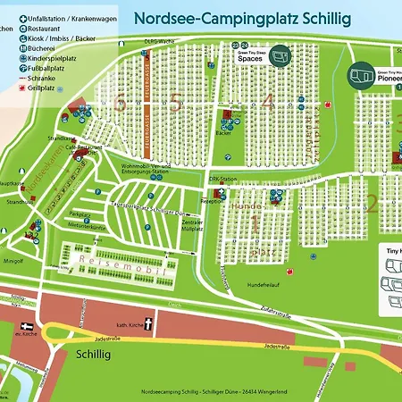 Sleep Space 23 - Green Tiny Spot Schillig